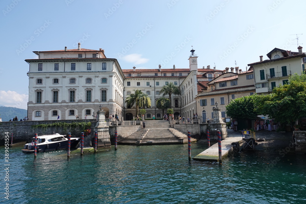 Palazzo Borromeo auf der Isola Bella, Lago Maggiore