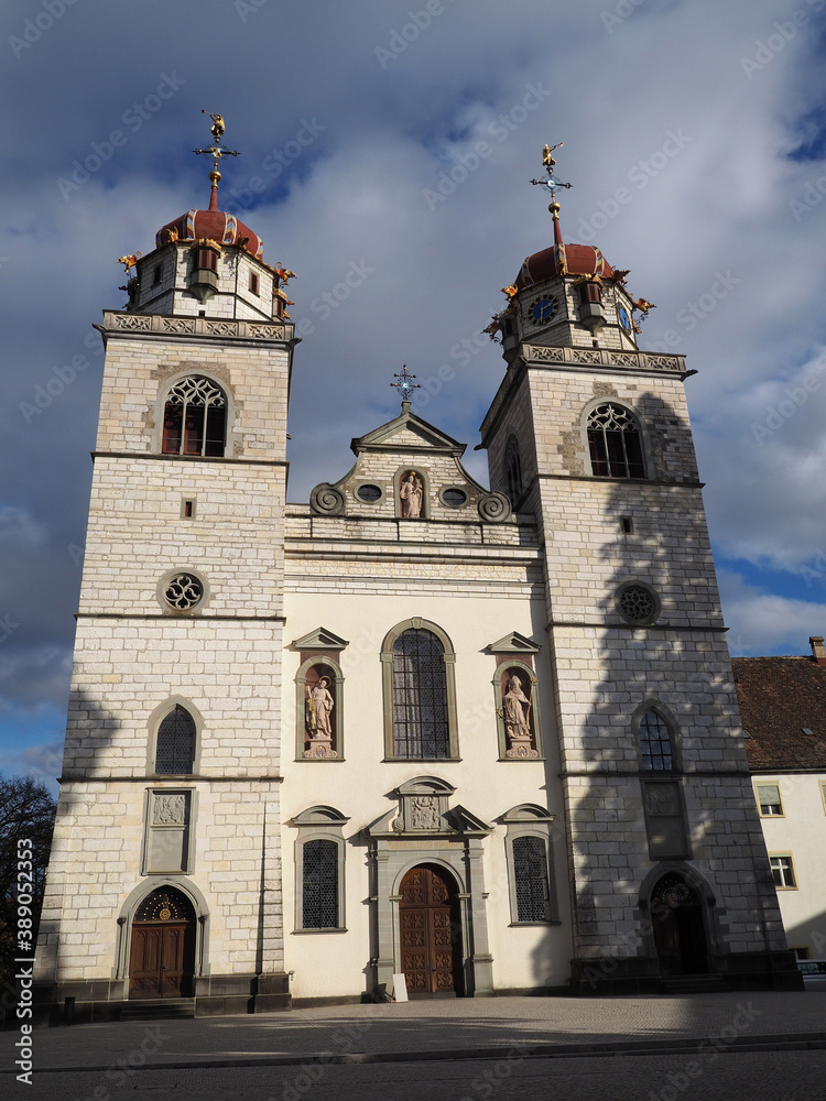 façade d'église - Rheinau Suisse