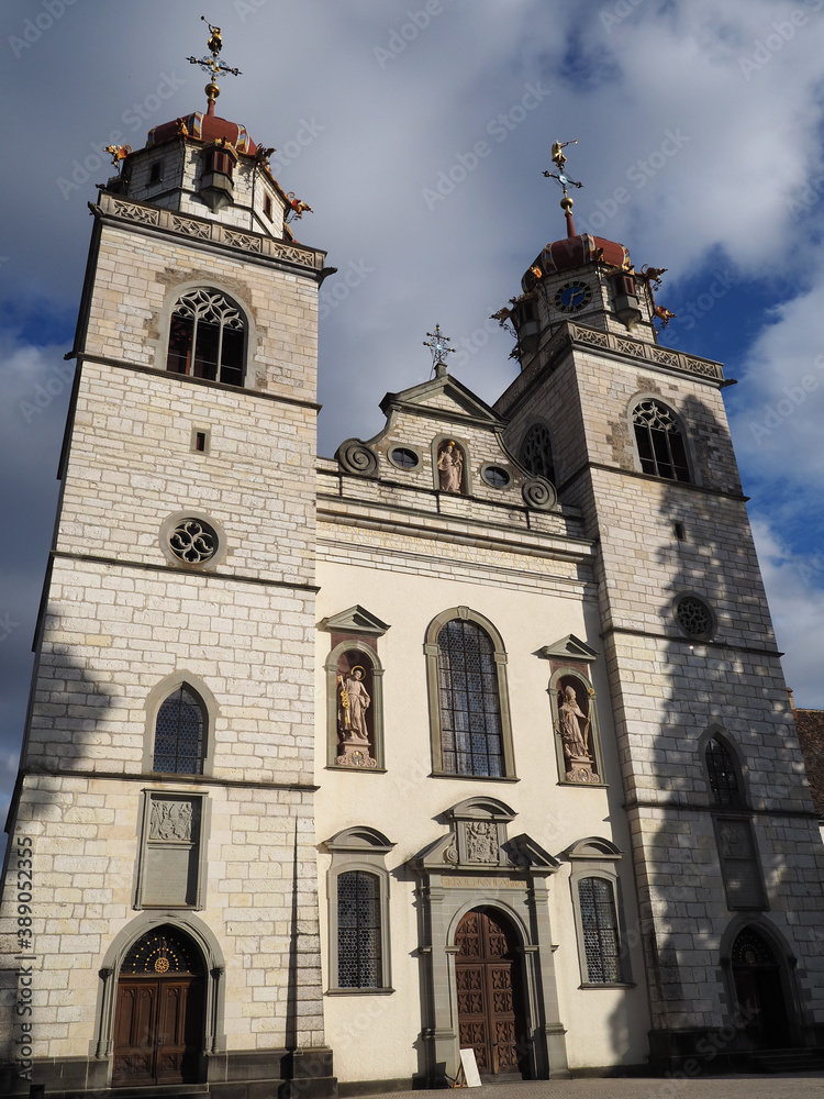 Fototapeta premium Abbaye de Rheinau - Suisse