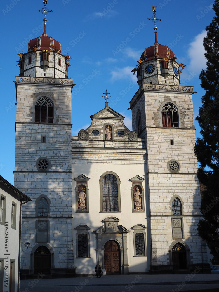 l'église majestueuse de Rheinau - Suisse