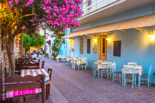 Fototapeta Naklejka Na Ścianę i Meble -  Traditional village of Paleochora, Crete, Greece.