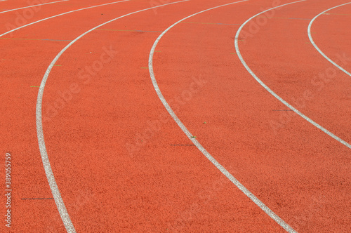 Close Up A Running Track © Robertvt