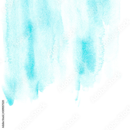 Light Blue White gradient watercolor background Ombre texture card design © SweetRenie