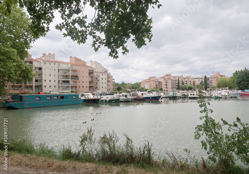 Port de Ramonville Canal du Midi France