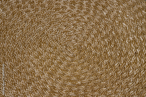 Natural woven straw pattern.