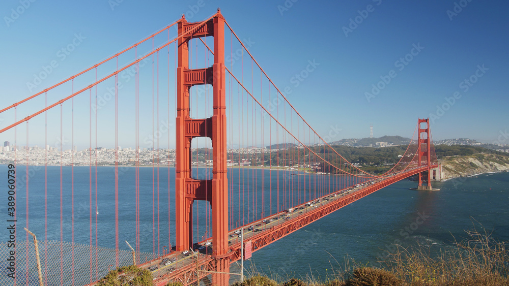 Fototapeta premium Golden Gate Bridge, San Francisco, California