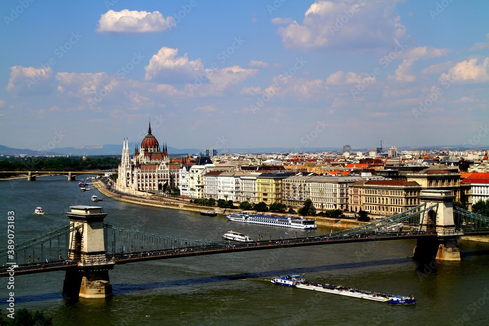 Obraz premium view of the old city