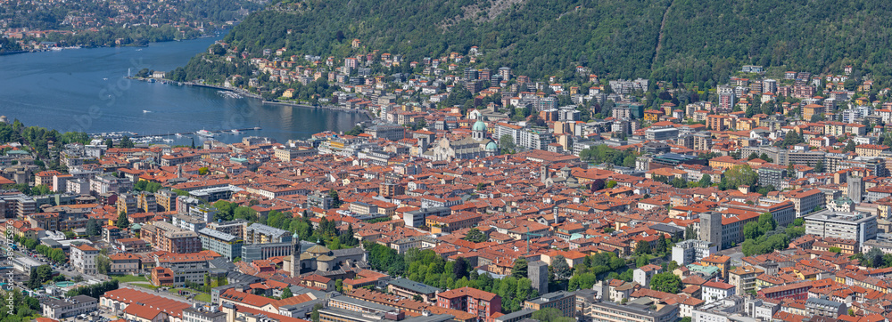 Como - The city and lake Como.