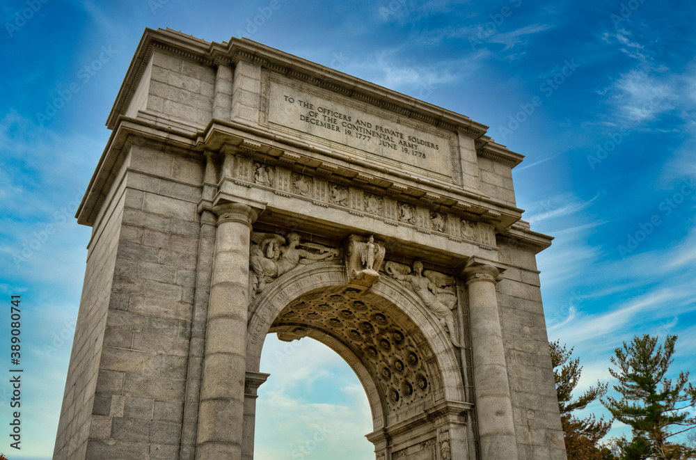 The National Memorial Arch at Valley Forge National Historical Park
