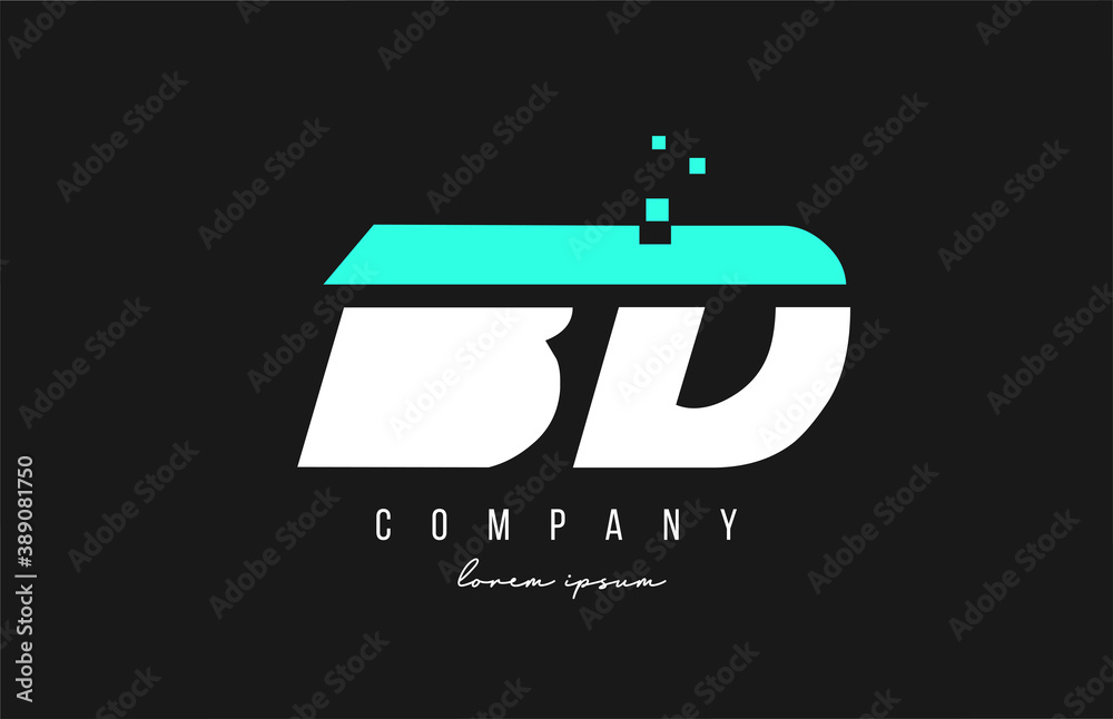 bd b d alphabet letter logo combination in blue and white color. Creative icon design for business and company bd b d alphabet letter logo combination in blue and white color. Creative icon design for business and company