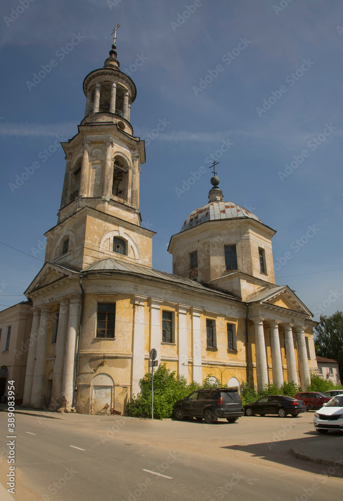 Church of Clement, Pope (Klimenovskaya church) in Torzhok. Tver region. Russia