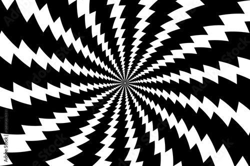 Lightning bolt - abstract geometric vector pattern - black and white, Thunder abstract background ,