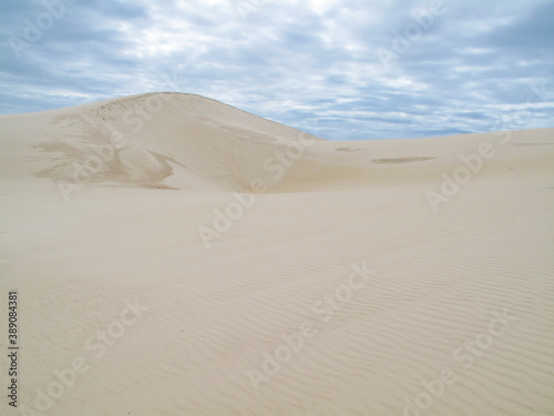 sand dunes in the desert