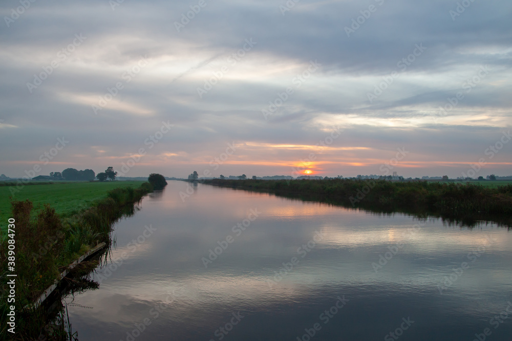 Sonnenaufgang in Blokzijl