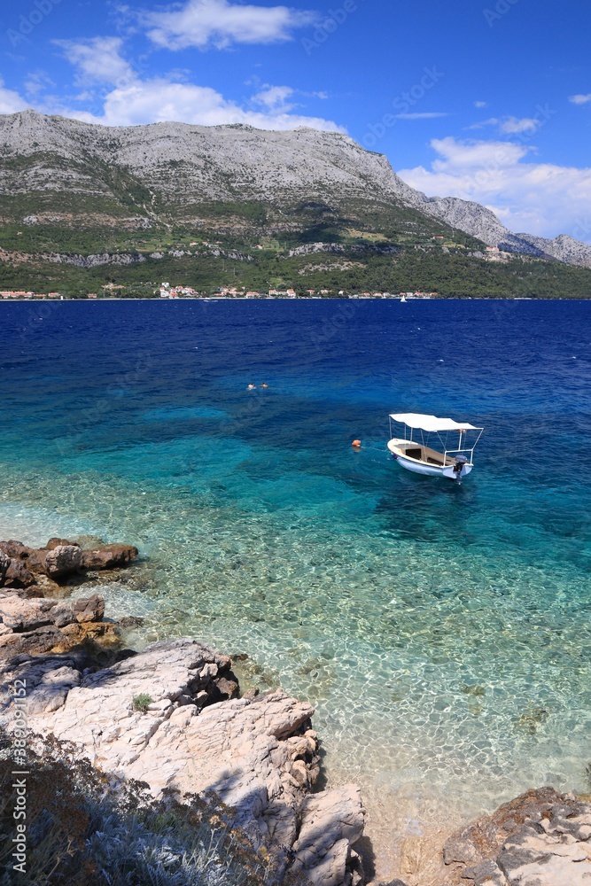 Korcula Island landscape, Croatia