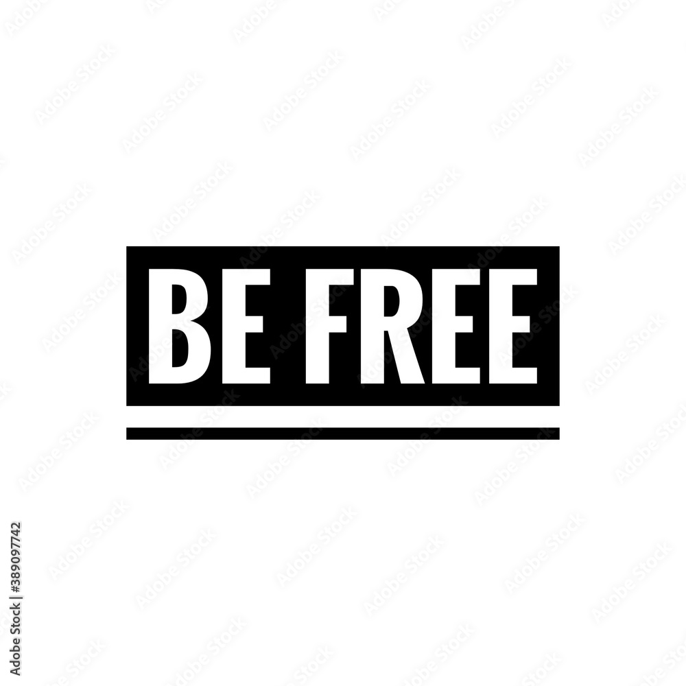 Word Lettering about Freedom Word Lettering about Freedom