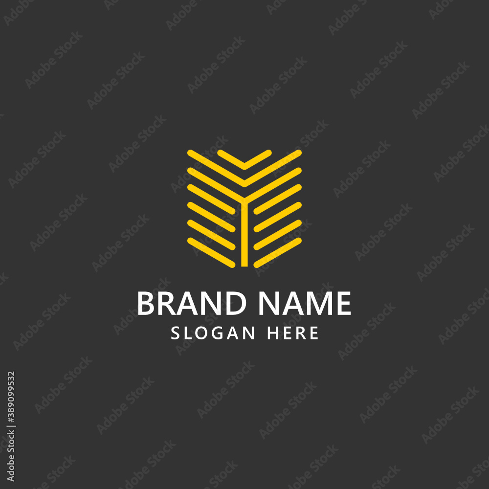 Modern Luxury Letter Y Logo Vector Template