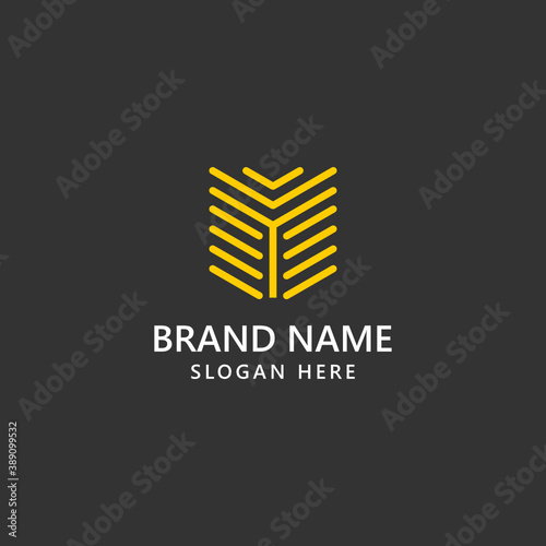 Modern Luxury Letter Y Logo Vector Template