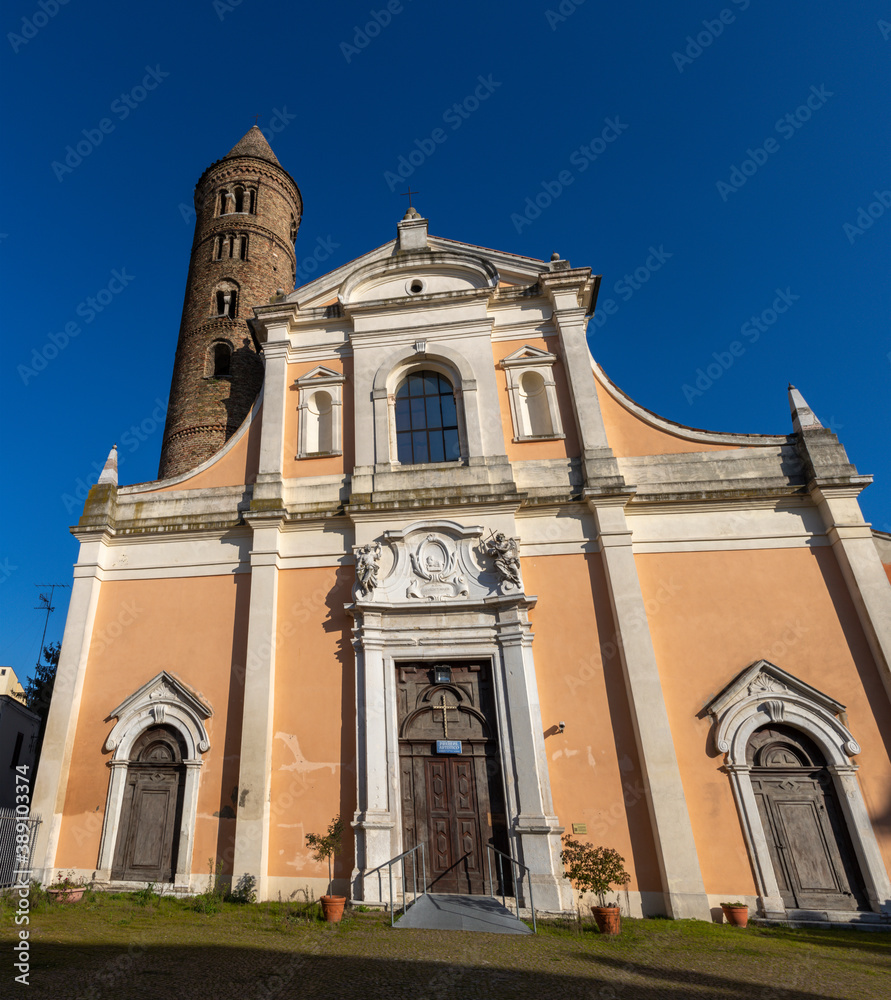 Ravenna - The  church Chiesa di San Giovanni Battista.