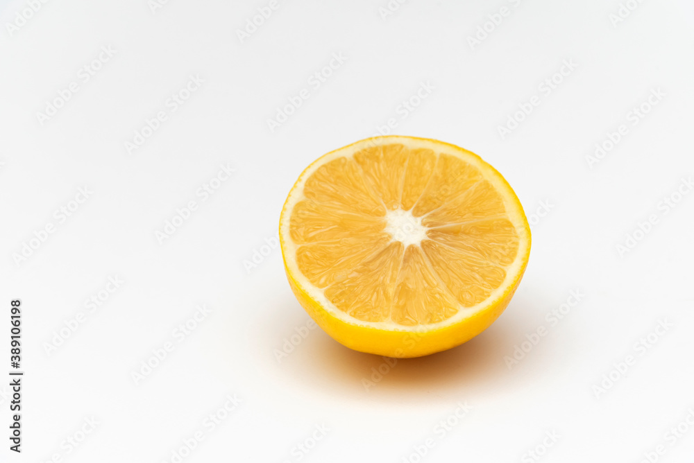 lemon on white background lemon on white background