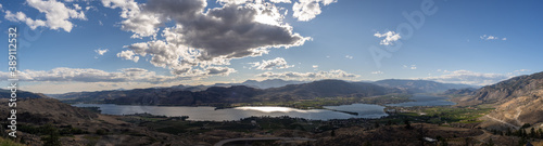 Panoramic View Overlooking Osoyoos, BC © Mike