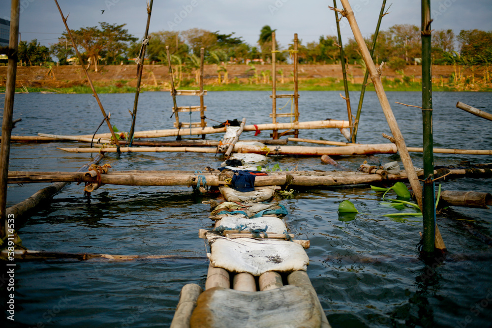Fototapeta premium wooden bridge