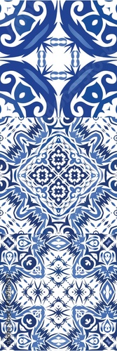 Portuguese vintage azulejo tiles. © Эдуард Ку знецов