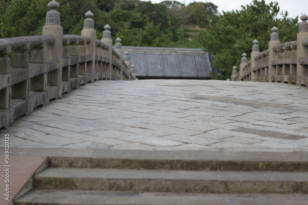 Fototapeta premium 石畳の橋