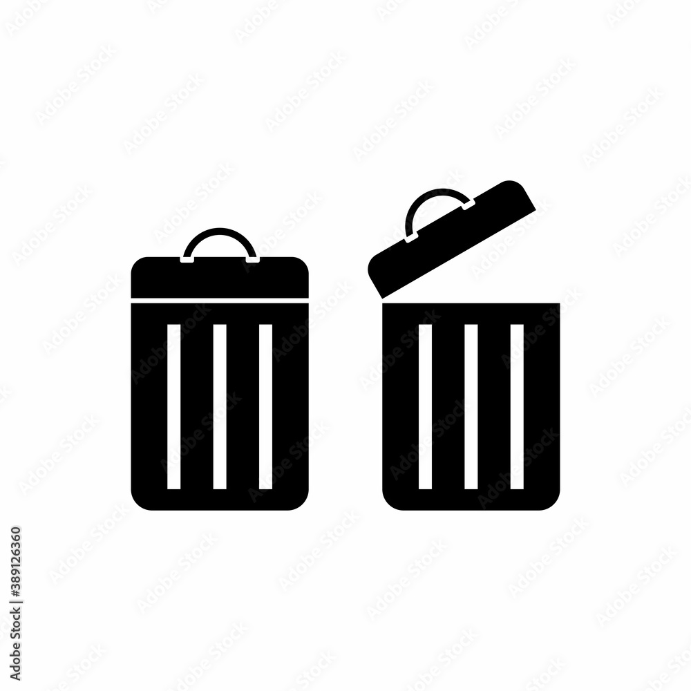 two bin icon