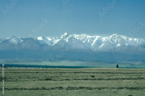 landscape with sky and clouds