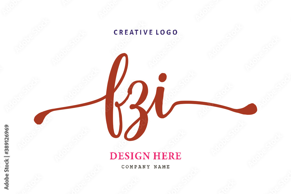 FZI lettering logo is simple, easy to understand and authoritative FZI lettering logo is simple, easy to understand and authoritative