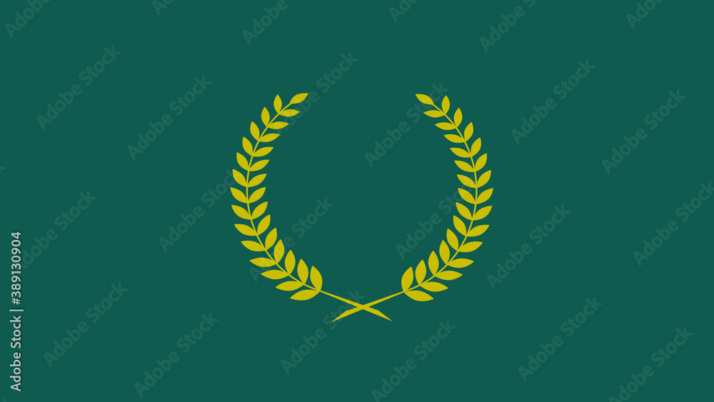 Amazing wheat logo icon, Wreath icon, Wreath design, Wheat icon