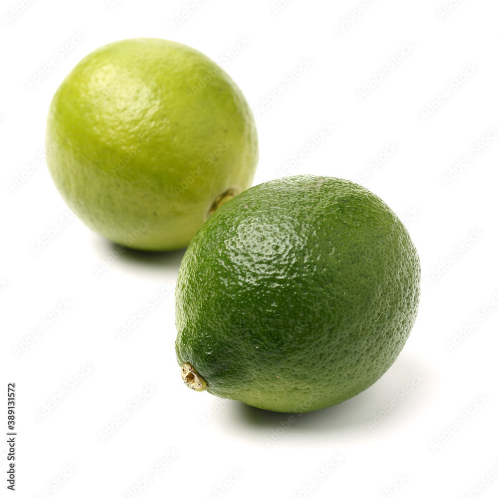 Fresh lemon on white background Fresh lemon on white background