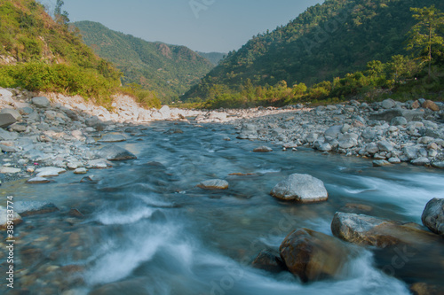 mountain river in autumn © Himalayan Gypsy