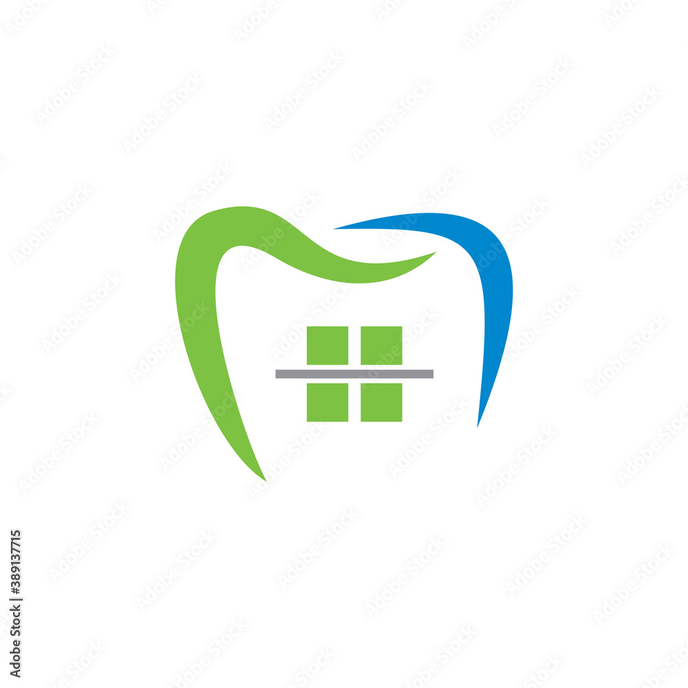 Fototapeta premium Dental Care Vector , Medical Logo