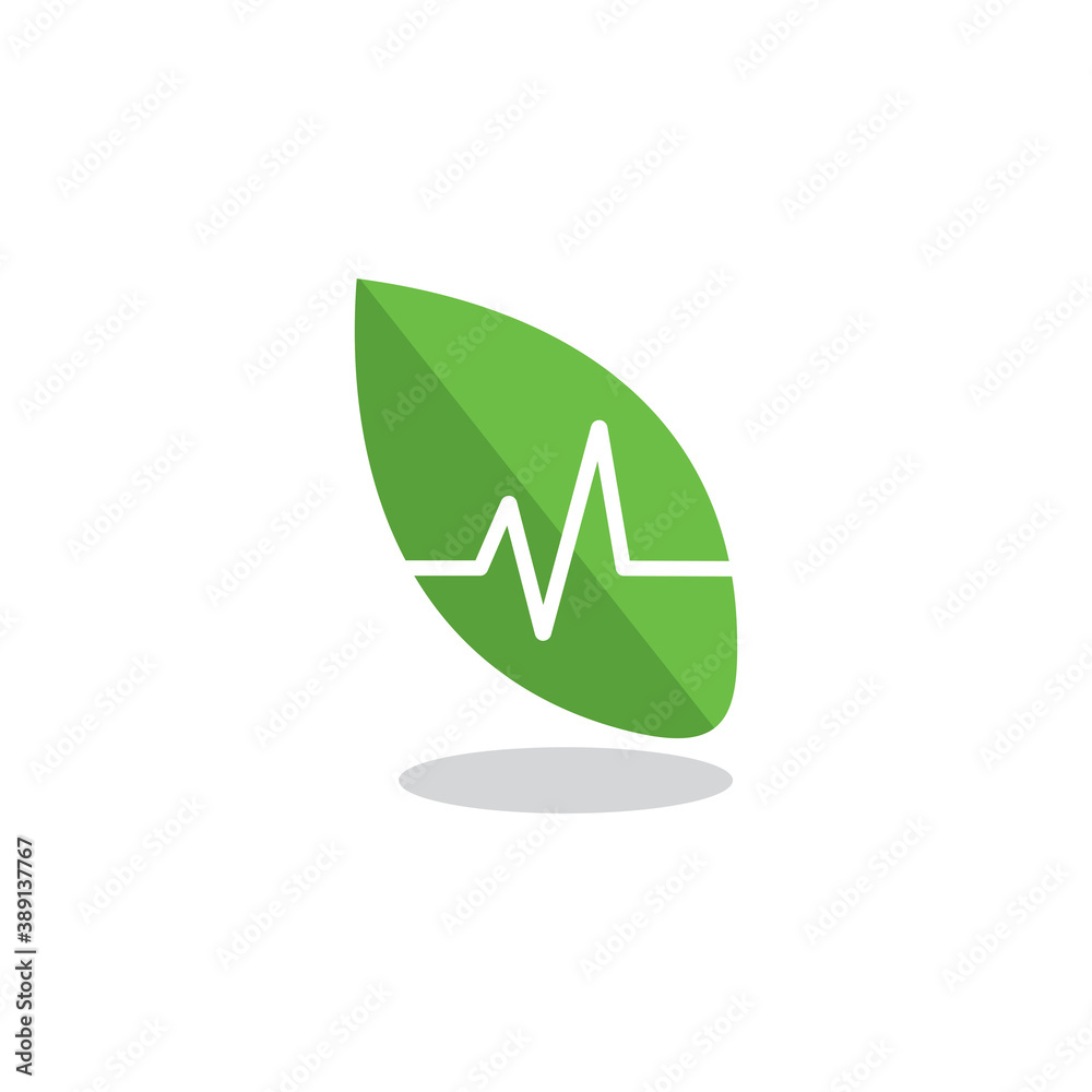 Abstract Leaf Vector , Medical Logo Abstract Leaf Vector , Medical Logo