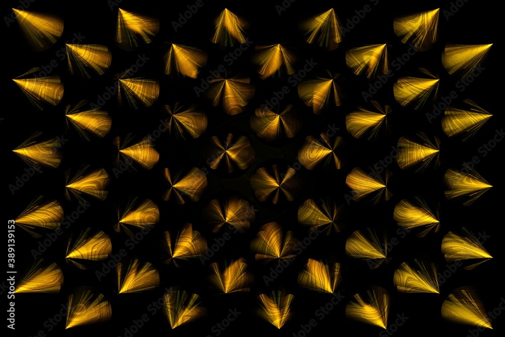 3D sharp corners. Background abstract minimalistic texture with many ...