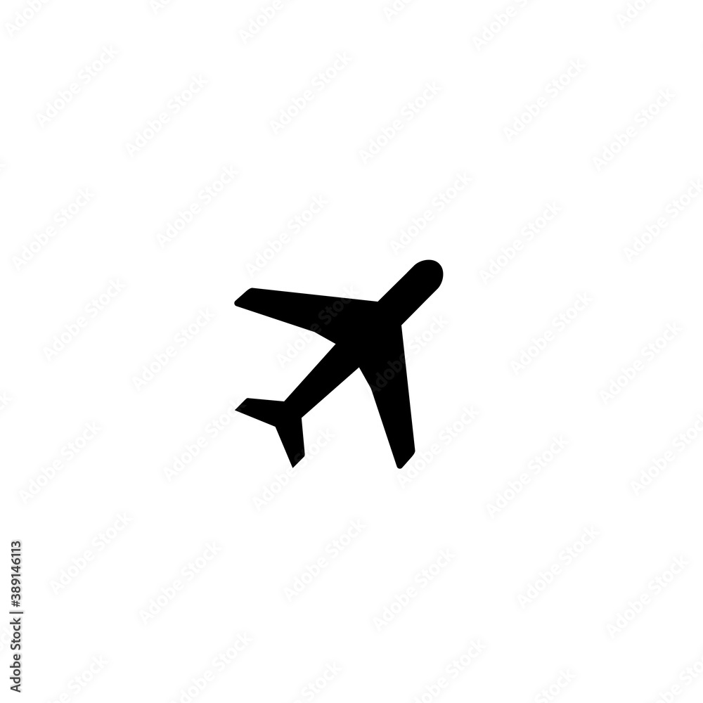 airplane icon. airplane symbol vector airplane icon. airplane symbol vector