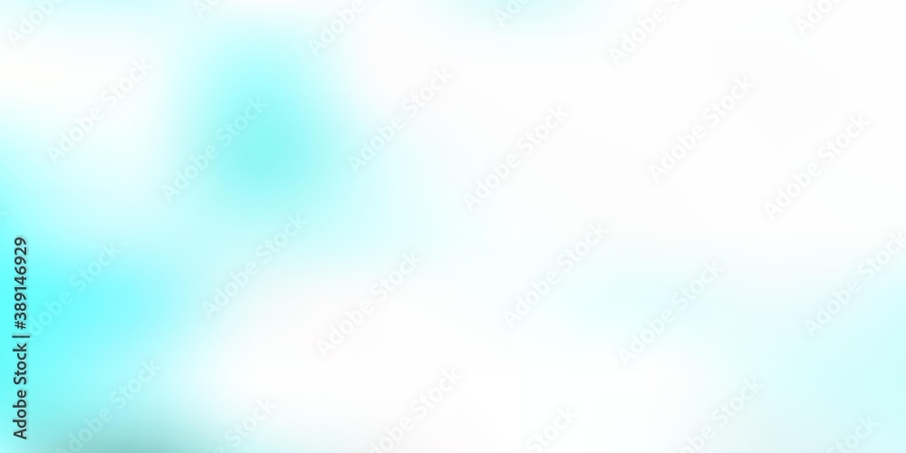 Light blue vector blur pattern.