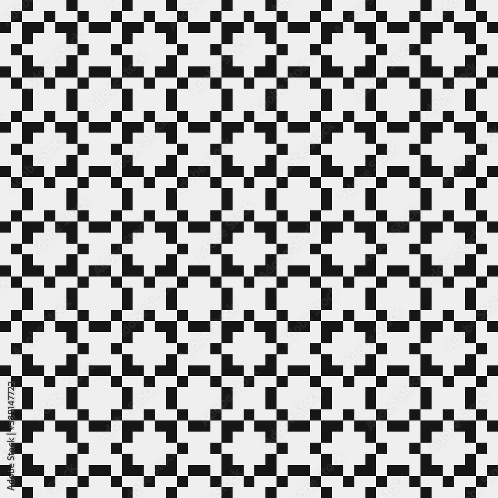 Abstract Cross Pattern Dots Logo generative computational art illustration