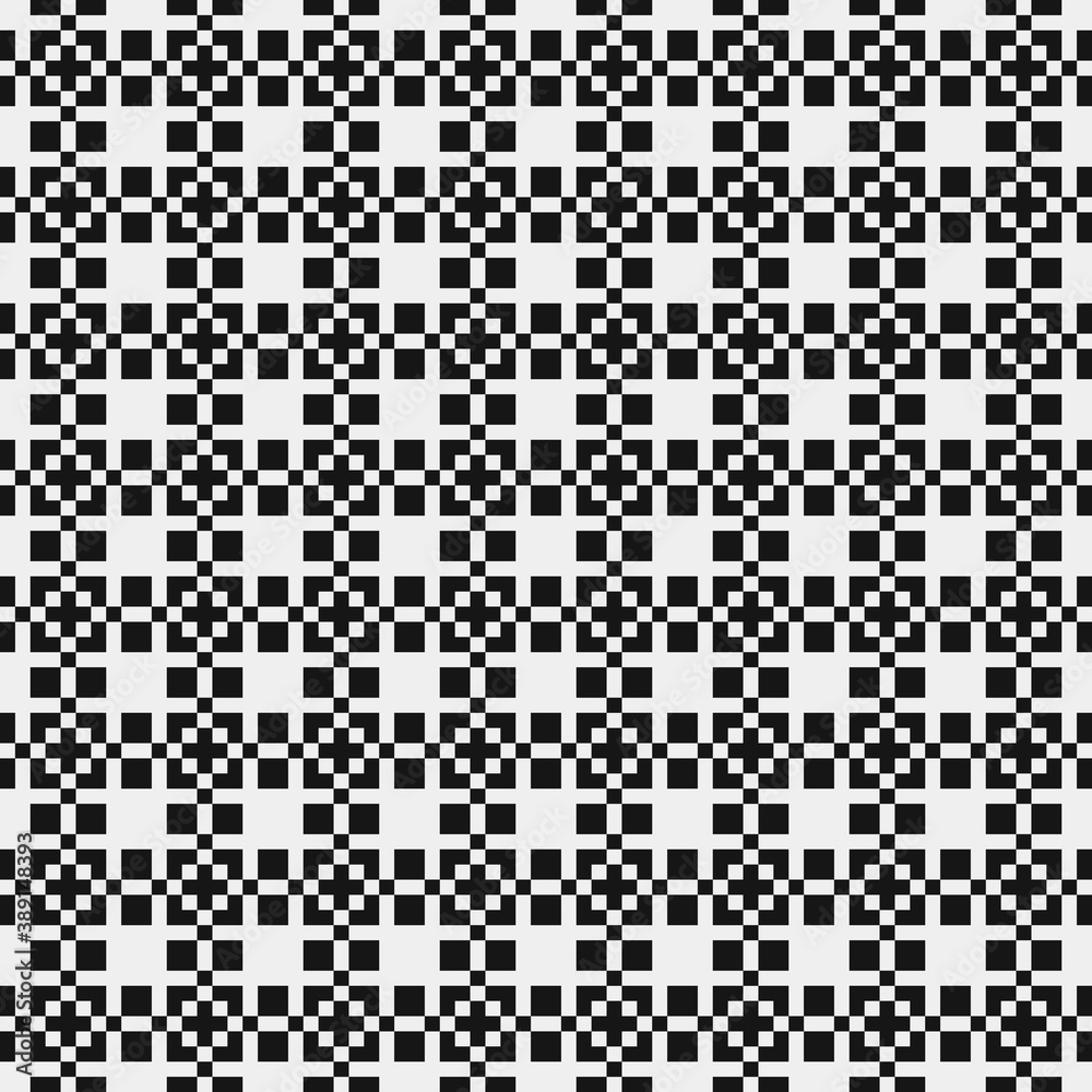 Abstract Cross Pattern Dots Logo generative computational art illustration