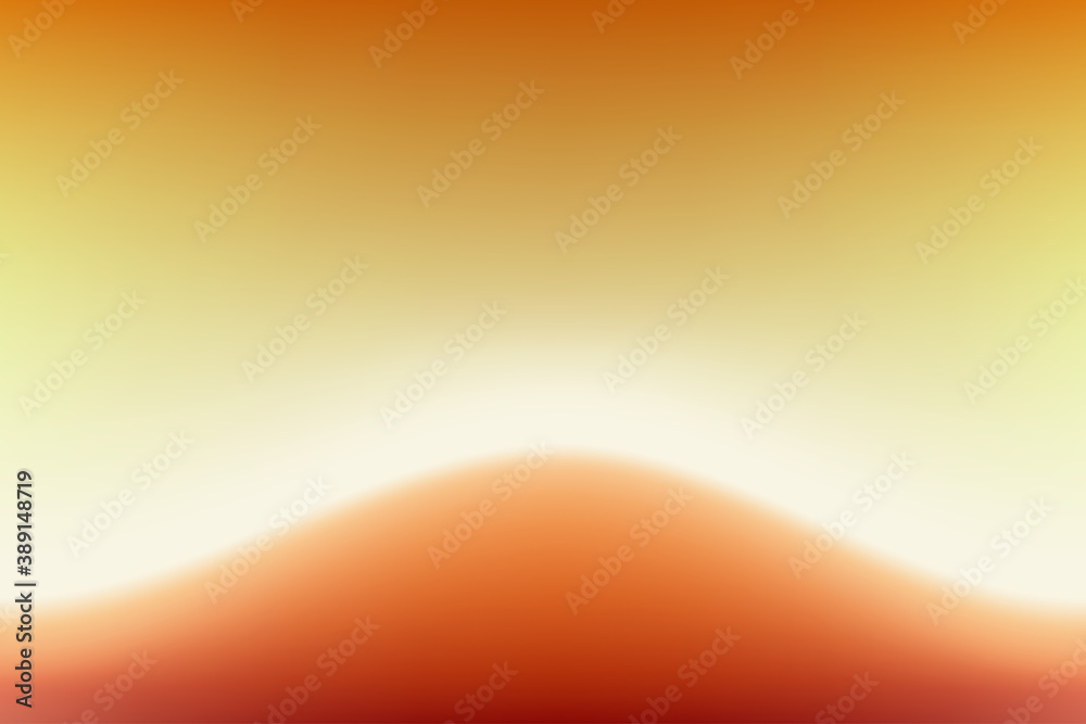 Abstract gradient color background with vignetting as the effect of light direction for premium products display.