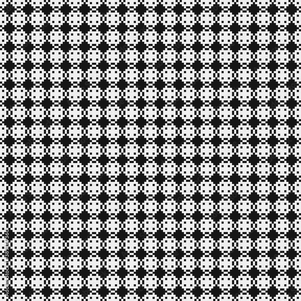 Abstract Cross Pattern Dots Logo generative computational art illustration