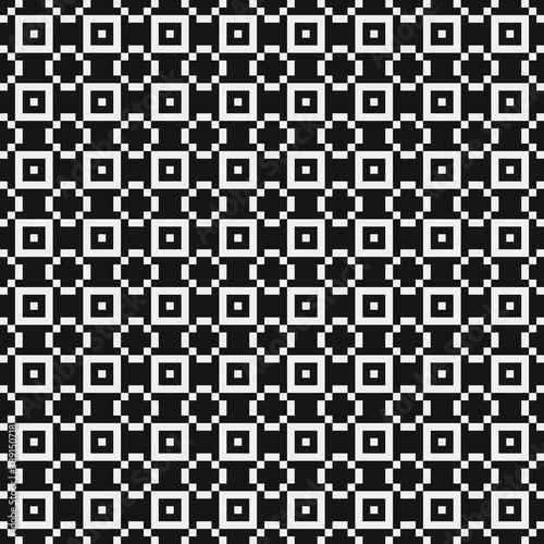 Abstract Cross Pattern Dots Logo generative computational art illustration