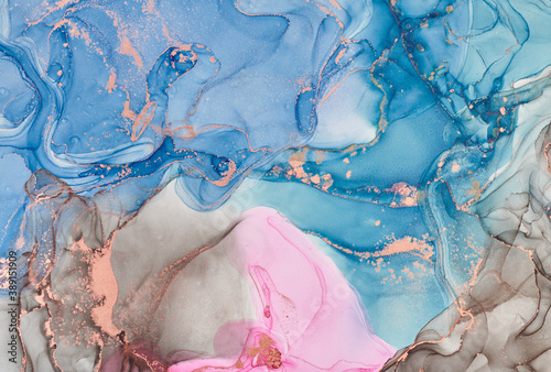 Wallpaper Mural Fluid Art . Modern аbstract colorful background, wallpaper. Mixing acrylic paints. Marble texture. Alcohol ink colors translucent Torontodigital.ca