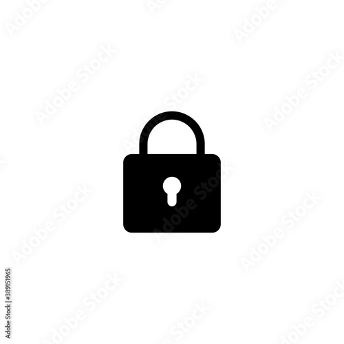 Lock icon, Lock symbol vector