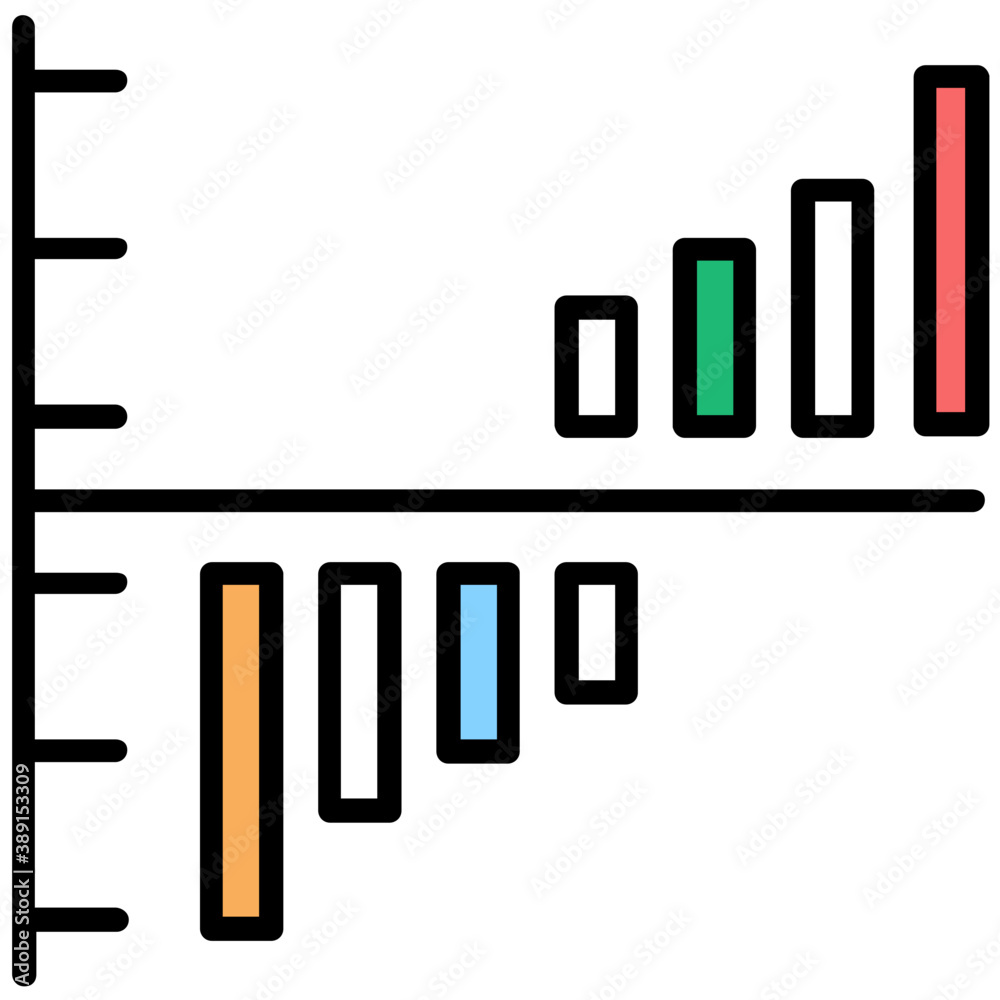 A graphical interpretation with growth arrow to depict revenue growth in best way
A graphical interpretation with growth arrow to depict revenue growth in best way