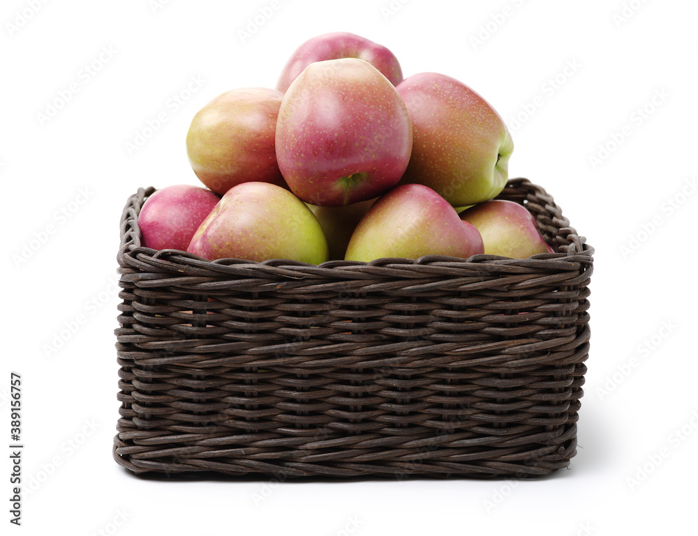 Red apples isolated on white background Red apples isolated on white background