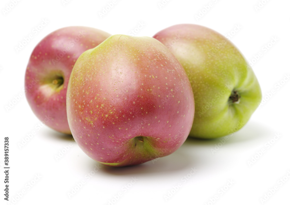 Red apples isolated on white background Red apples isolated on white background