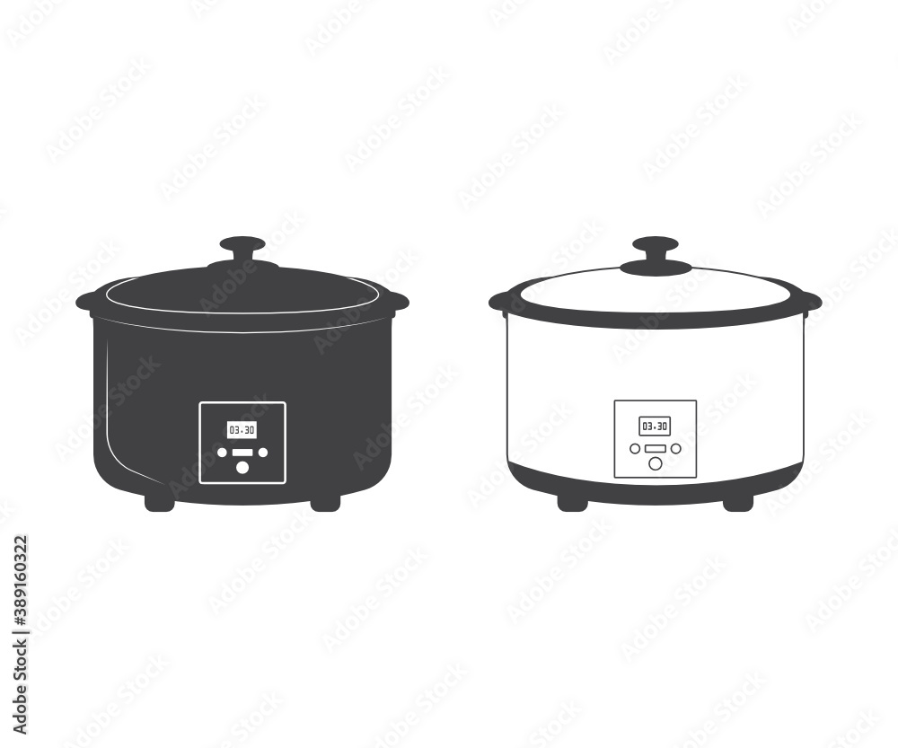 Pressure Cooker vector, Pressure Cooker Symbol, Pressure Cooker Icon
